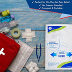 NOVAMEDIC Instant Cold Pack - 24 Count, 6” x 9”, Disposable First Aid Cold Therapy Instant Ice Packs for Injuries, Pain Relief, Swelling, Toothache, Inflammation, Sprains - Includes Woven Cover