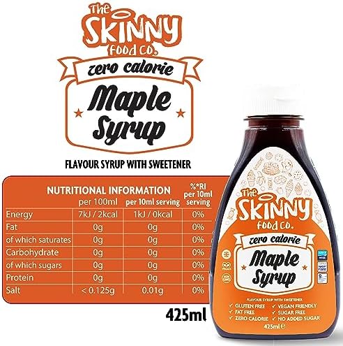 Skinny Foods Syrups (Maple Syrup)