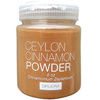 Ceylon Cinnamon Powder 8 Oz (227 grams) - Alba Cinnamon is freshly ground to order and shipped from Ceylon by DRUERA