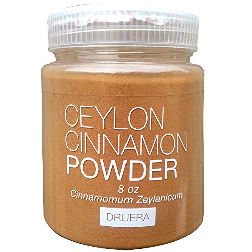 Ceylon Cinnamon Powder 8 Oz (227 grams) - Alba Cinnamon is freshly ground to order and shipped from Ceylon by DRUERA
