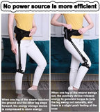 Bionic Body Power Walking Aid, Lower Limb Leg Lifter Mobility Aid Exoskeleton for Walking, Ergonomic Power Walking Aids Legs for The Elderly, Leg Rehabilitation Training, Hiking and Climbing,S