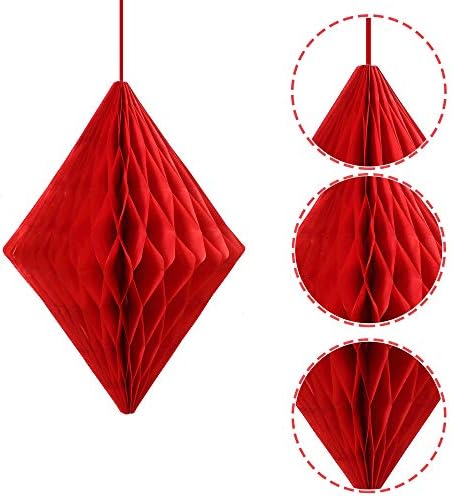 Casino Party Decoration,Poker Party Decoration,Honeycomb Paper Garland for Casino Las Vegas Themed Birthday Party,Game Night Party Ceiling Hangings Cards Bingo Poker Card Party (8)