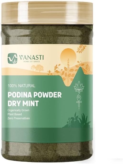 Podina Powder | Pudina | Mentha Arvensis Linn | Mint Leaves | 400 gram (Pack of 1)