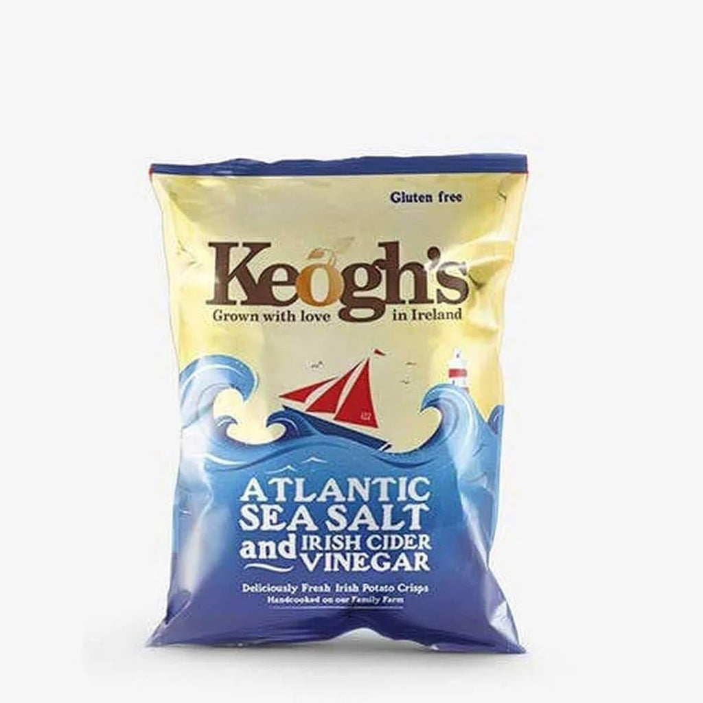 Keoghs Sea Salt & Cider Vinegar 40g (1.4oz) 4 Pack