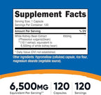 Nutricost White Kidney Bean Extract 120 Capsules for 120 Servings Per Bottle - Vegetarian Caps, Gluten Free and GMO Free