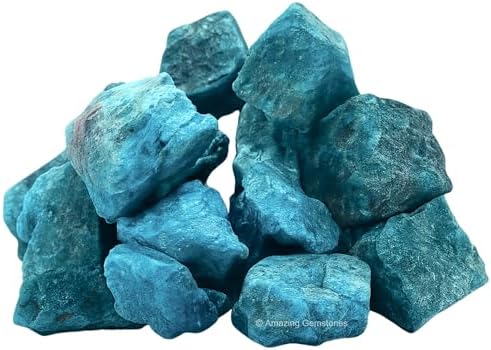 Amazing Gemstone Green Apatite Raw Crystals and Healing Stones, Natural Rocks For Tumbling - DIY Raw Stones And Crystals (1 Piece)