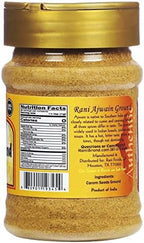 Rani Ajwain Powder (Carom Bishops Weed) Ground Spice 3oz (85g) PET Jar ~ All Natural | Vegan | Gluten Friendly | NON-GMO | Kosher | Indian Origin