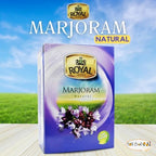 Royal Tea Egyptian Marjoram Tea Bags Pure Natural Flavor Herbal Flower No Caffeine No Artificial Flavors No Additives Traditional Spice 48 Tea Bags