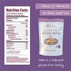gfJules Certified Gluten Free Pancake & Waffle Mix | No Grit, Non-GMO, Vegan | Certified Top 9 Allergen-Free & Kosher | Voted #1 by Gluten Free & Celiac Consumers | 16 Ounces