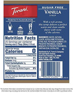 Torani Sugar Free Syrup, Vanilla, 25.4 Ounce (Pack of 4)