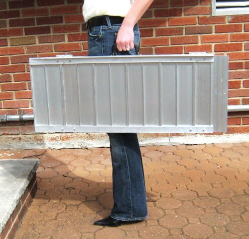 Drive Medical STDS1093 Portable Wheelchair and Scooter Ramp, 2 Feet