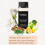 Hotel Luxury Essential Oil Set 3x20mL– Scent Aromatherapy Oils for Diffusers – My Way, Cinnamon pple, Clove Cedar Scents – Waterless Idea for Home, Car, Hotel & Office – Long Lasting Fragrance