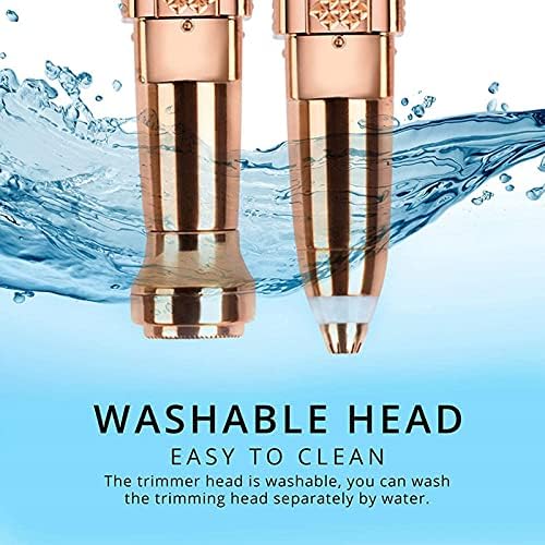 Hair Removal for Women, 2 In1 Eyebrow Epilator Eyebrow Trimmer Body Hair Groomers Electric Hair Remover for Eye Brows Hair Removal Lip Hair Shaver Hair Removal Device