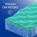 O-Cedar Scrunge Non-Scratch Scrub Sponge (Pack of 6) Multi-Use, All-Purpose, Odor-Resistant, Scrubbing Sponge Safely Cleans All Hard Surfaces in Kitchen and Bathroom