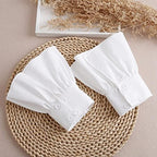 Elegtiskas Lace Cuffs for Women Wrist Detachable Sleeves Wrist Cuffs Bracelets for Women Girl