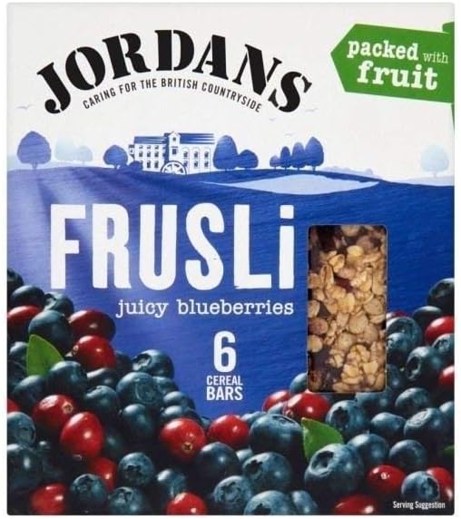 Jordans Frusli Bars Blueberry Burst (6x30g)