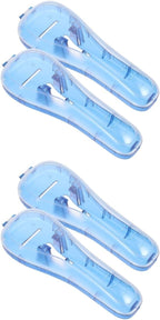 4pcs Travel Case Portable Holder for Outdoor Use Shaver Storage Box for Suitcases and Backpacks
