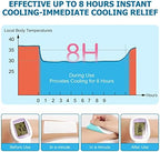 20 Sheets Fever Patches for Kids - Hot Weather Cooling Gel Patches for Adults - Headache Patches - Forehead Fever Cool Pads