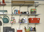 ClosetMaid 23578 MaxLoad Shelving End Caps, Grey, Gray