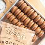 Whipzi Chocolate Flavored Powdered Sugar - Confectioners Sugar for Baking, Frosting, Royal Icing, Glazes, Coffee & Desserts - 1:1 Powdered Sugar Replacement - Gluten Free, Vegan Baking Sugar - 3 Pack
