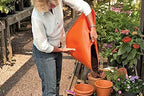 Red Gorilla Small Flexible Plastic Tub, Toy Storage, Laundry, Gardening & More, 38 Liter/9.9 Gallons, Blue
