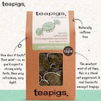 Teapigs Peppermint Leaves Tea Bags Made with Whole Leaves, Caffeine-Free, Natural Ingredients (1 Pack of 50 Teabags)