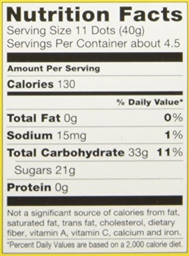 Dots Assorted Fruit Gumdrops Candy, 6.5 oz