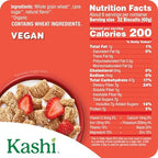 Kashi Breakfast Cereal, Organic, Whole Grain, Autumn Wheat, 18oz Box (1 Box)