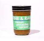 Fine & Raw Sweet Pistachio Spread, Vegan Pistachio Butter, Organic Pistachio Spread 8 Ounces