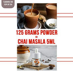 Spice Drop Chai Masala Extract (Tea Masala Drops), No Additives, 5 ml (Pack of 3 x 180 Drops)