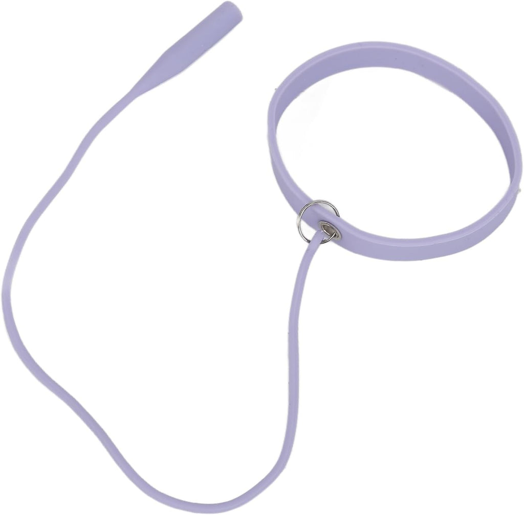 Dioche Tweezers Protector Wrist Band, Soft Elastic Silicone Eyelash Tweezers Bracelet, Modern Style, Purple