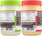 Primal Kitchen Mayo made with Avocado Oil, No Soy or Canola Oils, Original & Chipotle Lime, 12 Ounces, Pack of 2