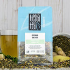 Tiesta Tea - Ginger Citrus Herbal Loose Leaf Tea, Lemon Ginger Tea with Mint and Chamomile, Caffeine-Free, Brew Hot or Iced, Makes Up to 25 Cups, Resealable Pouch, 1.2 Ounce
