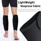 Calf Support Brace 2 Pack Adjustable Shin Splint Compression Calf Wrap