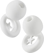 Sleep ZM SleepZMPods™ – Noise-Blocking Earplugs for Deep Sleep, Travel, Focus & Sensory Relief | Ultra-Comfortable & Reusable | 24dB SNR Custom-Fit Protection