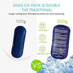 Insulin Cooler Travel Case, Diabetic Medicine Carrying Bag with 2 * 200g Ice Packs, Large Capacity Insulated Organizer Medication Cooler Bag for Insulin Pens and Diabetes (Gray)