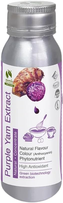 Purple Yam Ube Extract Liquid Paste | Ube Yam | Natural Asian Gourmet Baking Ingredient, Natural Flavor for Bakery & Beverage | No Artificial (80g (2.8oz))
