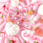 Pink Twisty & Swirl Lollipops 32 Pack, Baby Shower Candy Twist Lollipop Individually Wrapped Suckers, Valentine’s Lollipops Candy Bulk, Strawberry Gender Reveal
