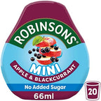Robinsons Mini Apple & Blackcurrant On-The-Go Squash 66ml (Pack of 2)