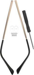 1pair Metal Glasses Arm Replacement Easy Install Glasses Temple for Eyewear Frame and Stylish Metal Parts