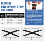 Professional Patella Knee Brace Pro for Knee Pain/Meniscus Tear,Adjustable Orthopedic Compression Patellar Tendon Support Strap with Side Stabilizers for Man and Women/Outdoor Activities