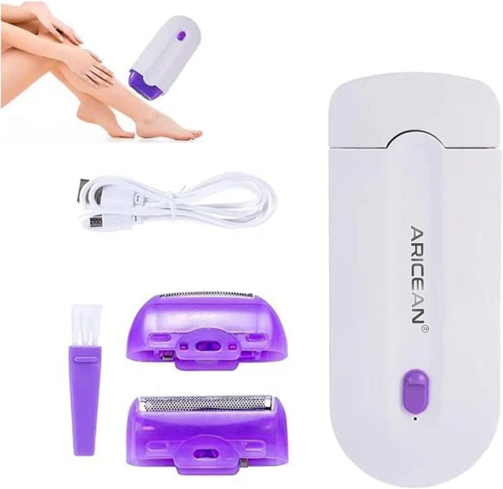 Silky Smooth Hair Eraser,Painless Hair Removal Tool Rechargeable Epilator Smooth Touch Hair Remover,Applicable to Any Part of The Body (1PC)