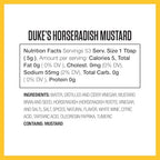 Duke's Horseradish Mustard, 9.5 Ounce (Pack of 1)