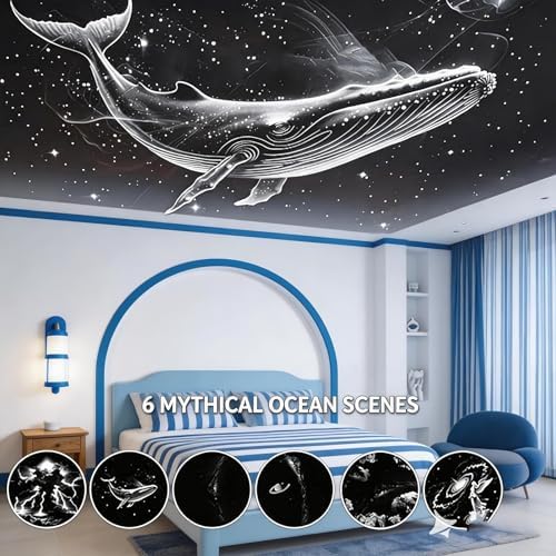 Galaxy Projector,2-in-1 Starry Sky Projector & Night Light,Adjustable LED Space Galaxy Lamp,Milky Way Mood Lighting,Delivers a Wide-Coverage Galaxy Projection for an Immersive Starry Effect (3Pcs)