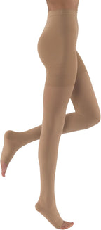 Jobst Relief Medical Legwear Compression Stockings, Knee High, Closed Toe, Beige, 20-30 mmhg, X-Large