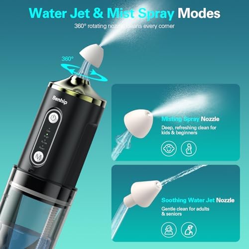 Electric Nasal Irrigation System Packets, Sinus Rinse, Neti Pot Relief System Portable for Kids/ Adults Cordless Waterproof Nasal Rinse Bottle with 60 Saline Kits Nose Wash Machine Black