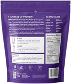 JUST INGREDIENTS Mountain Berry Protein Powder – 30-Serving Blend with 100% Grass-Fed Whey & Organic Plant Proteins – Mixed Berry Flavor with Real Fruit – Supports Muscle Recovery, Energy*