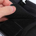 HUANGJUN Foot Fixation Support Brace, Adjustable Ankle Fracture Orthosis, Breathable Fabric and Soft Lining, for Ankle Sprain, Arthritis or Strain