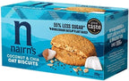 Nairn's Oat Biscuits Variety Pack - Dark Chocolate Chip/Stem Ginger/Chocolate & Orange/Mixed Berries/Salted Caramel/Coconut & Chia Seeds, Pack of 6