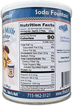 Soda Fountain Malted Milk Powder 1 lb. Canister - Malt Powder for Ice Cream and Baking